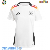 Camisa de time de futebol Alemanha Replicas 1º Equipamento Feminina Europeu 2024 Manga Curta